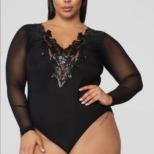 Fashion nova art becomes her bodysuit